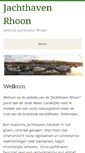 Mobile Screenshot of jachthavenrhoon.nl